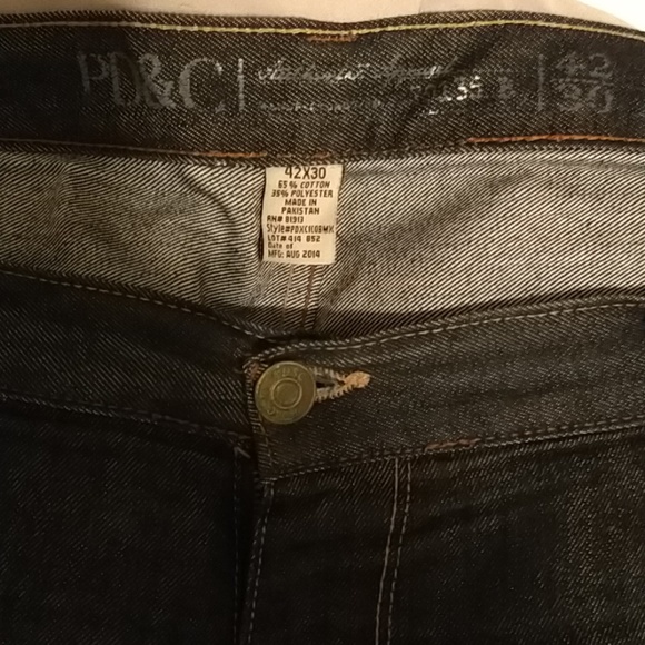 Men's dark wash jeans - Picture 2 of 4